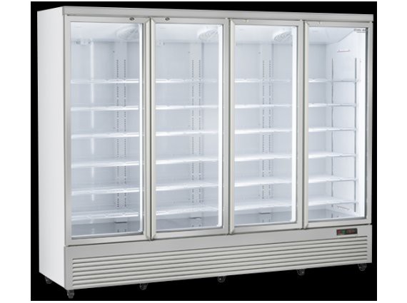 Frigorifero RCG 2500 bianco 2248 litri,  +1 / +10°. Porte a vetri.